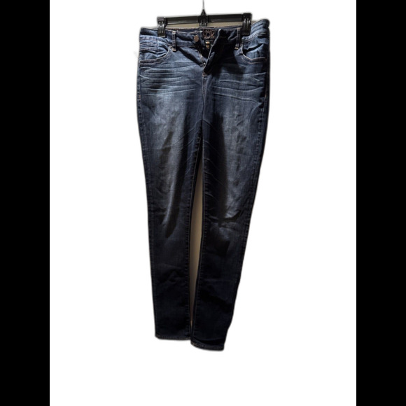 Buckle Black Jeans Fit No 53 Womens 30 X 34 Blue Skinny Stretch Medium Wash - Picture 1 of 10